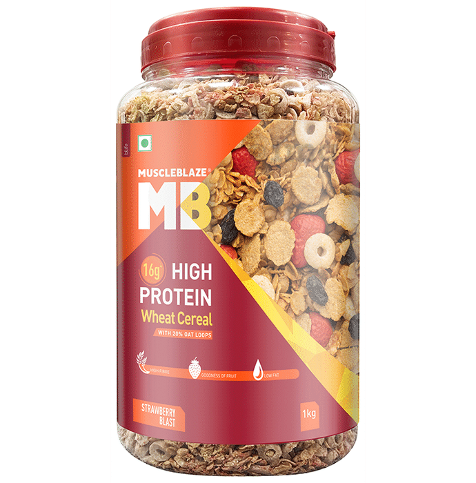 MuscleBlaze 16g High Protein Wheat Cereal