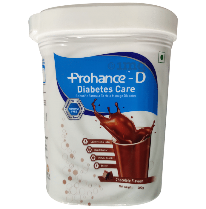 Prohance -D Nutritional Supplement for Diabetes Care | Flavour Chocolate