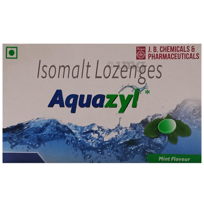 Aquazyl Isomalt Lozenges Mint