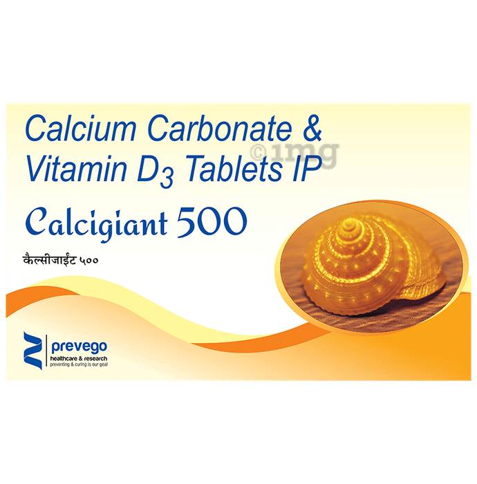 Calcigiant 500 Tablet