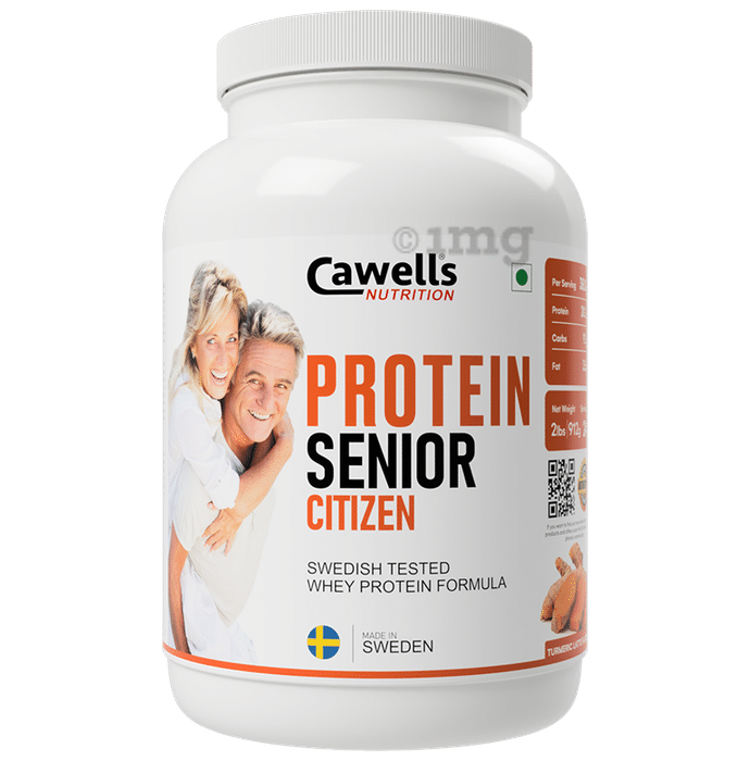 Cawells Protein Powder for Senior Citizen Turmeric Latte