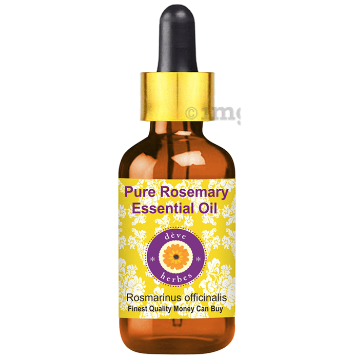 Deve Herbes Pure Rosemary Essential Oil with Dropper