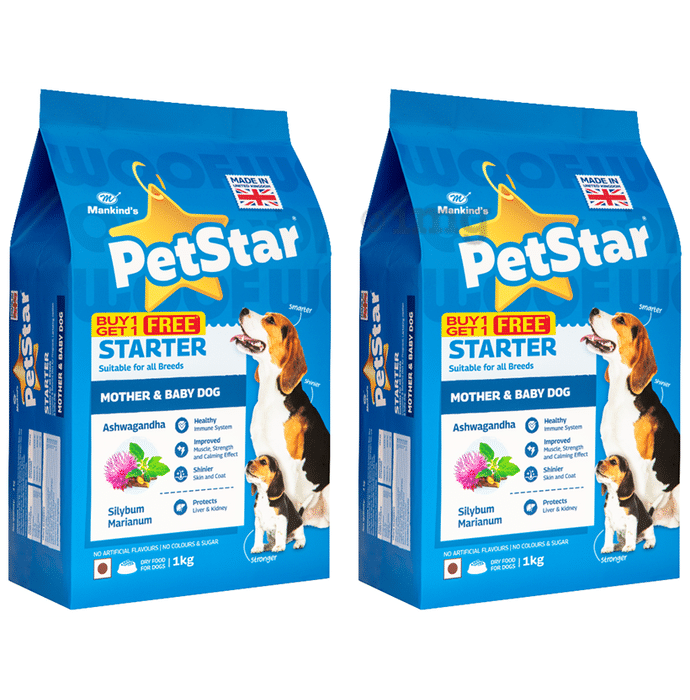 Petstar Starter Mother & Baby Dry Dog Food Buy 1 Get 1 Free