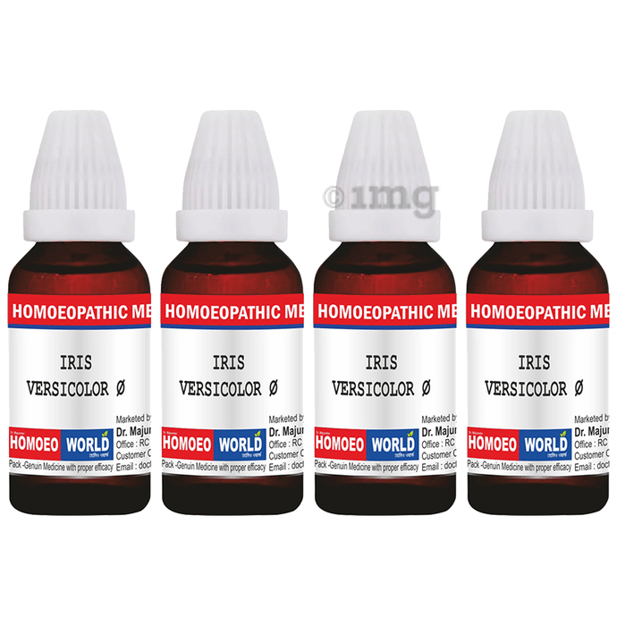 Dr. Majumder Homeo World Iris Versicolor Mother Tincture (30ml Each) Q