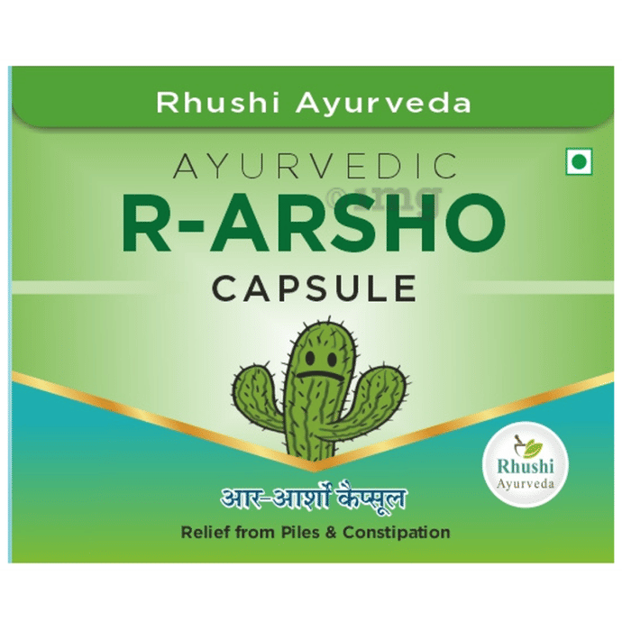 Rhushi Ayurveda RArsho Capsule Buy box of 30.0 capsules at best price
