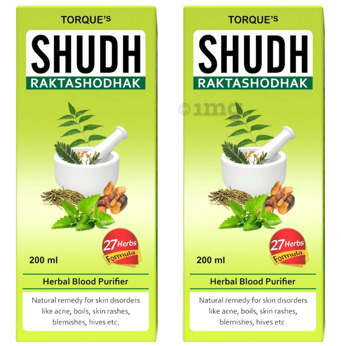 Torque's Shudh Raktashodhak Herbal Blood Purifier (200ml Each)