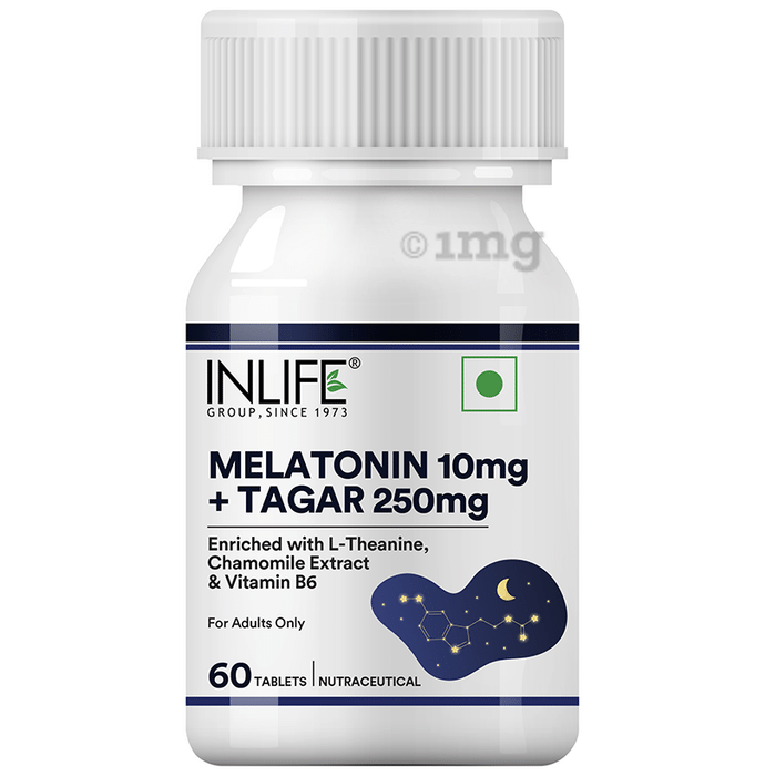 Inlife Melatonin 10mg + Tagar 250mg Tablet