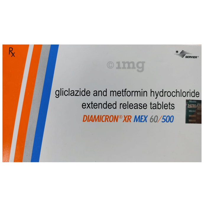 Diamicron XR Mex 60/500 Tablet