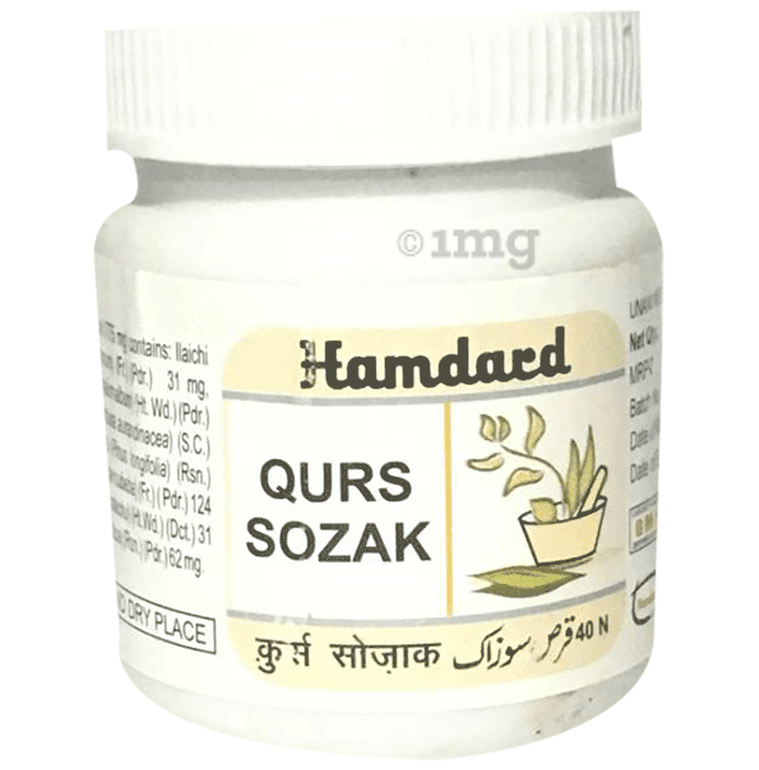 Hamdard Qurs Sozak Tablet (40 Each)