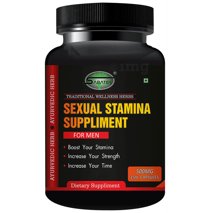 Sabates Sexual Stamina Supplement For Men Capsule Buy Bottle Of 15 0