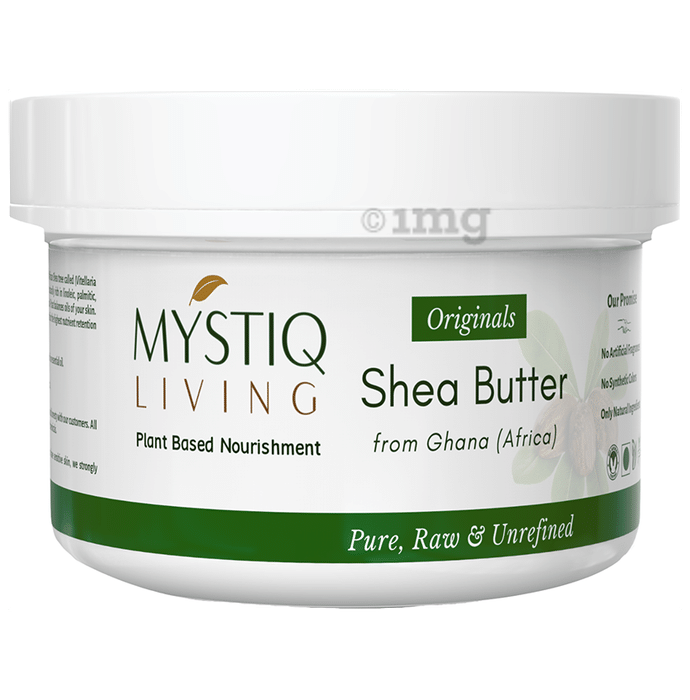 Mystiq Living Shea Butter for Skin, Face and Hair | Pure and Natural