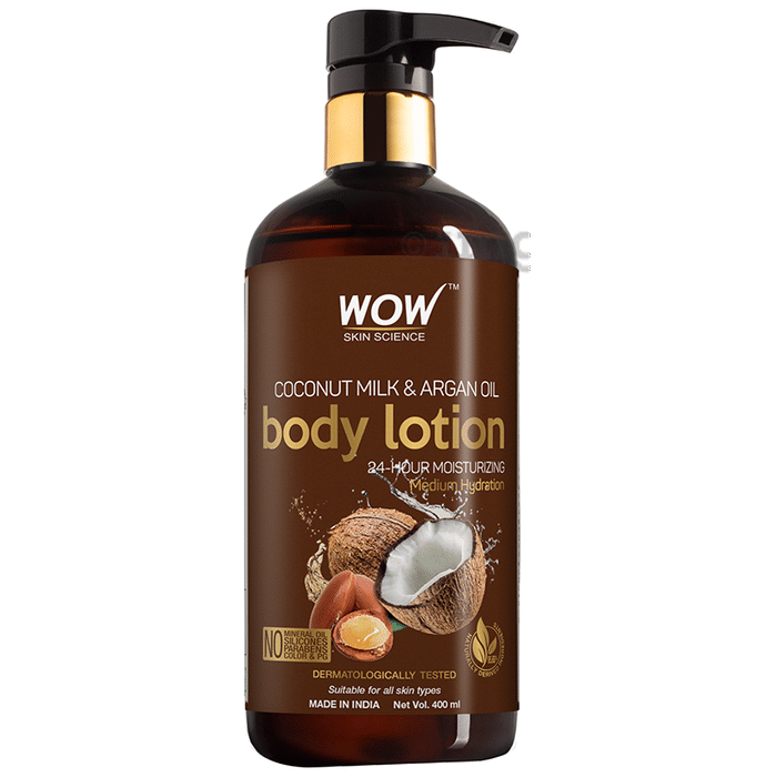 WOW Skin Science Coconut Milk & Argan Oil Body Lotion