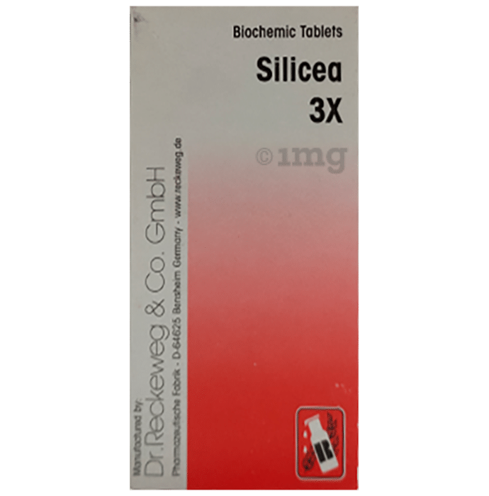 Dr Reckeweg &Co.gmbH Silicea (20gm Each) Biochemic Tablet 3X