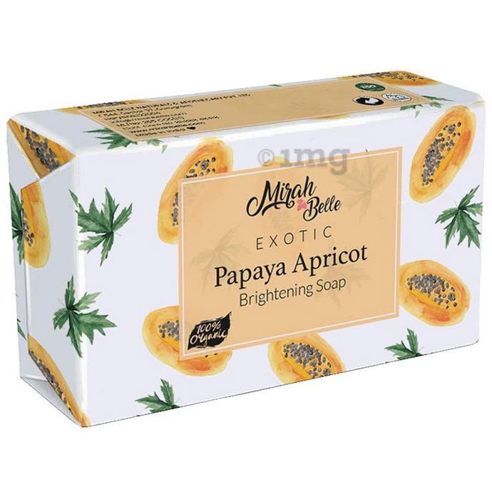 Mirah Belle Exotic Papaya Apricot Brightening Soap