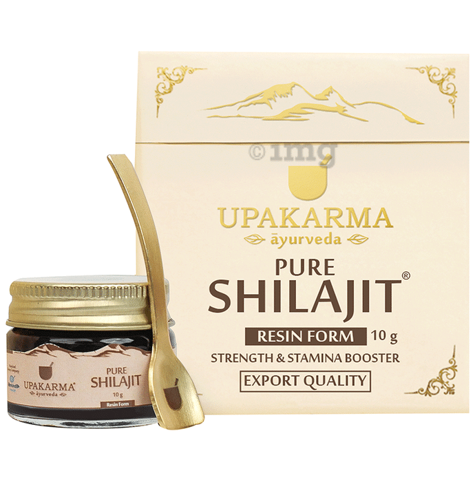 Upakarma Ayurveda Pure Shilajit Resin Form | For Strength & Stamina