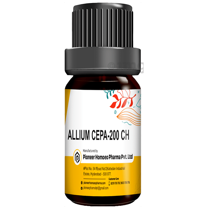 Pioneer Pharma Allium Cepa Globules Pellet Multidose Pills 200 CH