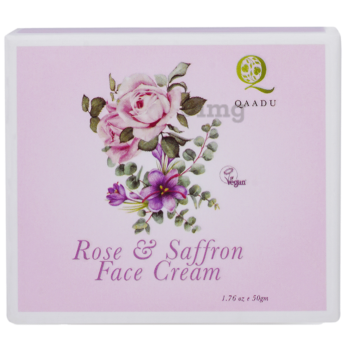 Qaadu Rose & Saffron Face Cream
