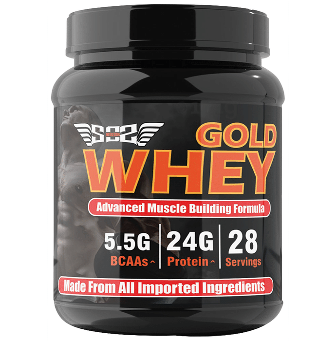 SOS Nutrition Gold Whey Protein Powder for Men Rich Chocolate