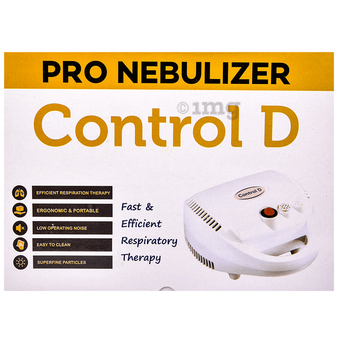 Control D Pro Nebuliser with Mouth Piece & Mask Kit