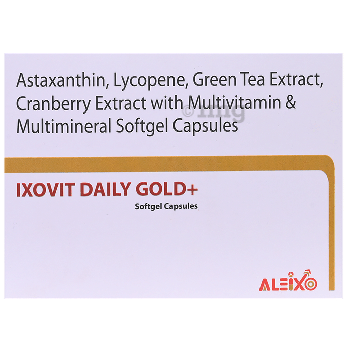 Ixovit Daily Gold + Softgel Capsule