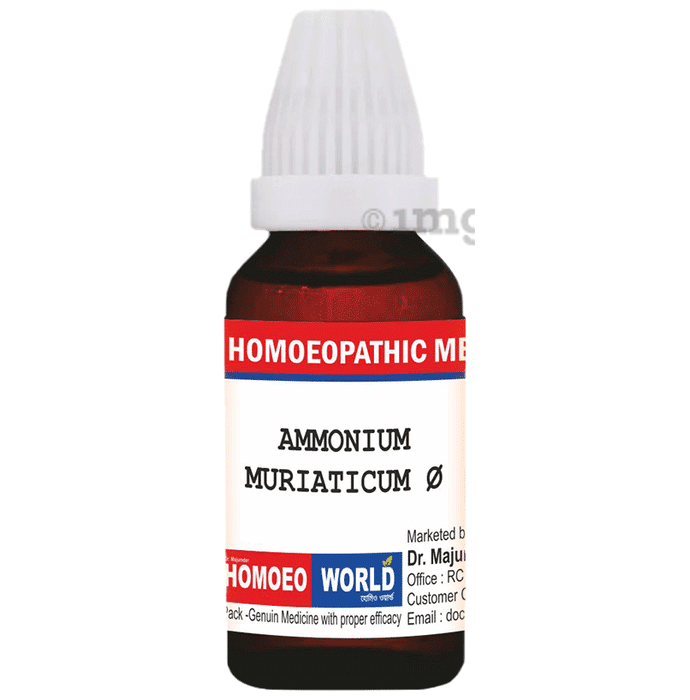 Dr. Majumder Homeo World Ammonium Muriaticum Q (30ml Each)