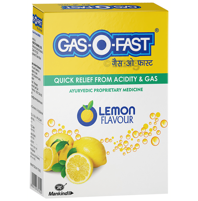 Gas-O-Fast Sachet (5gm Each) Lemon