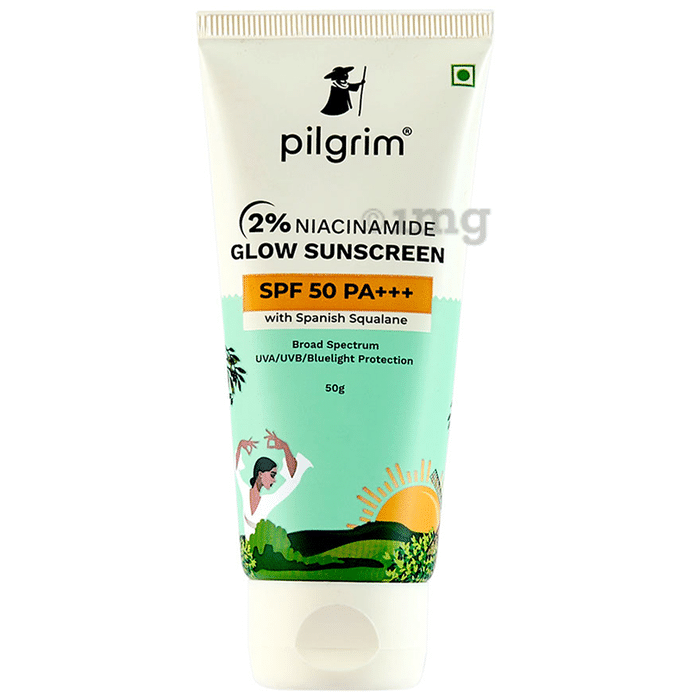 Pilgrim 2% Niacinamide Glow Sunscreen Lotion SPF 50 PA+++