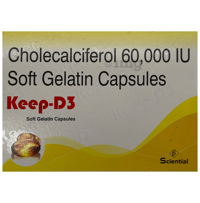 Keep-D3 Soft Gelatin Capsule
