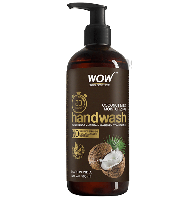 WOW Skin Science Coconut Milk Moisturizing Handwash