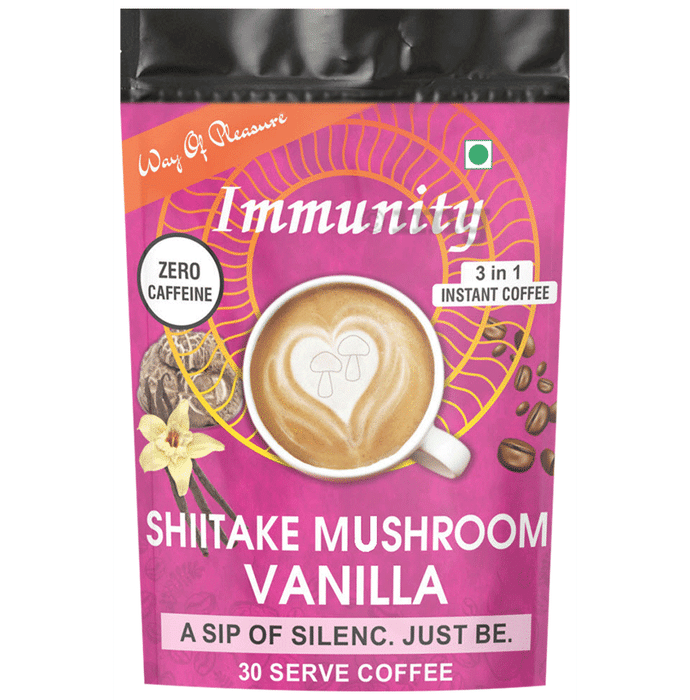 Way Of Pleasure  Shiitake Mushroom Coffee  Vanilla Powder