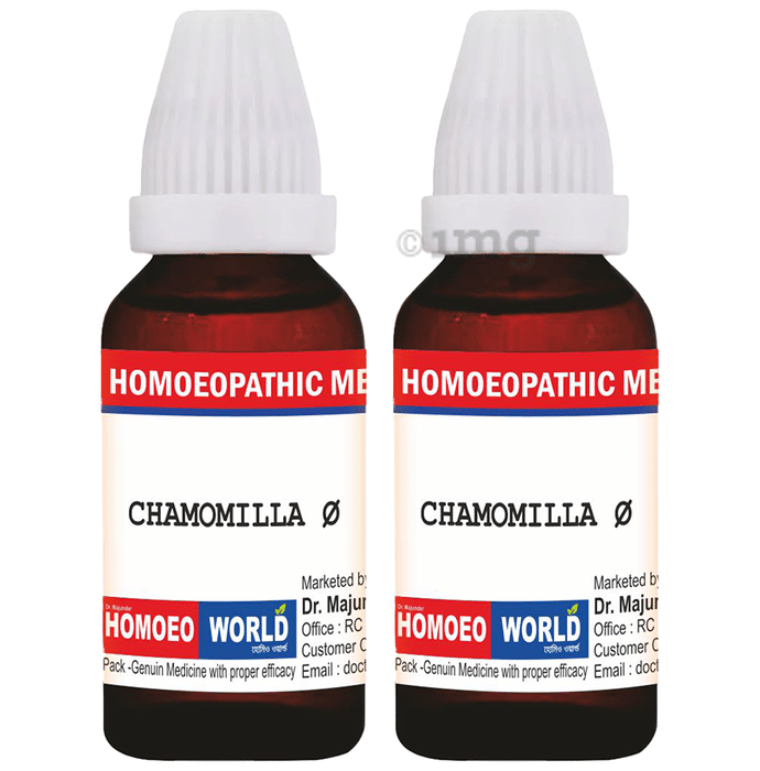 Dr. Majumder Homeo World Chamomilla Mother Tincture (30ml Each) Q