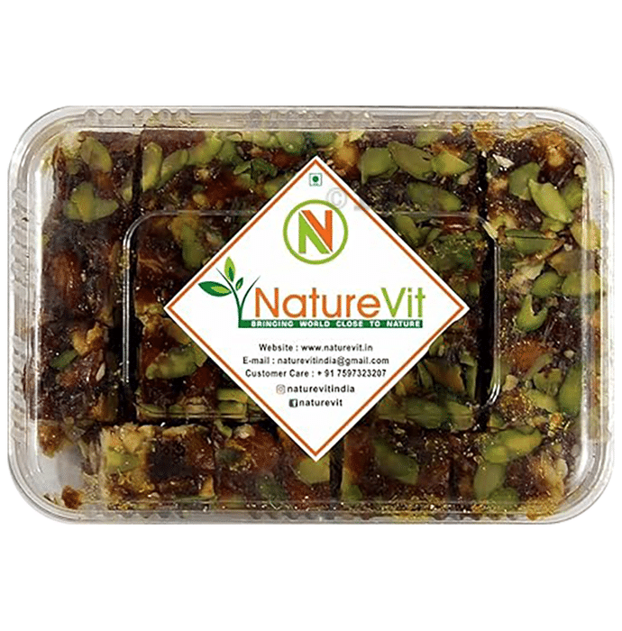 Nature Vit Dry Fruit Barfi Dates Delight