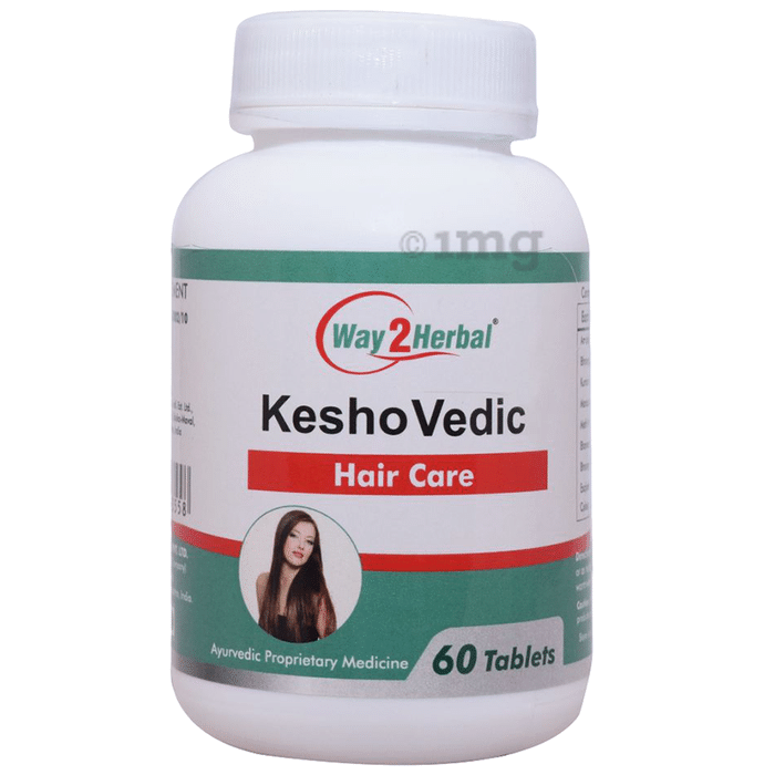 Way2Herbal Kesho Vedic Hair Care Tablet