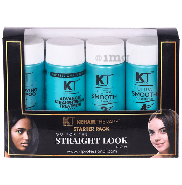 KT Professional KT 050 Kehair Therapy Starter Pack for Straight Look