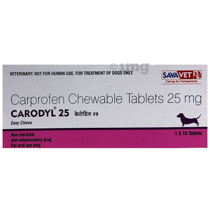Carodyl 25mg Pet Tablet