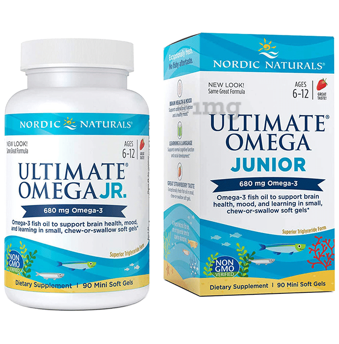 Nordic Naturals Ultimate Omega Junior 680mg Softgel