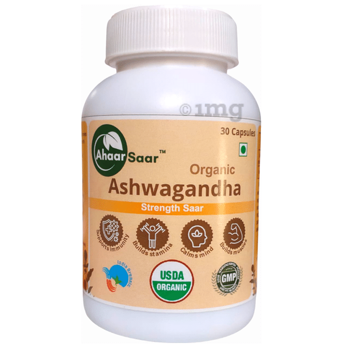 Ahaar Saar Organic Ashwagandha Capsule