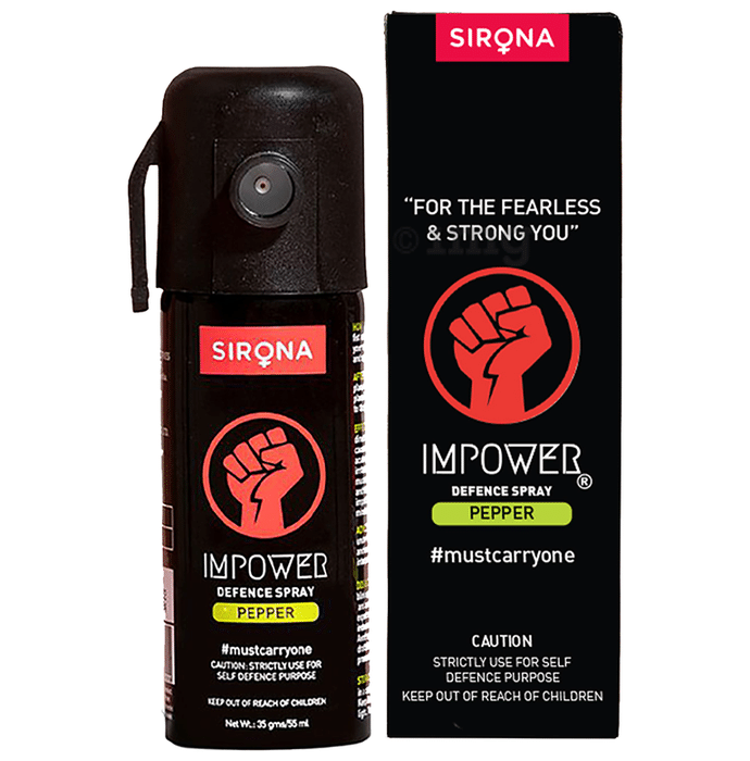 Sirona Impower Defence Pepper Spray (55ml Each)