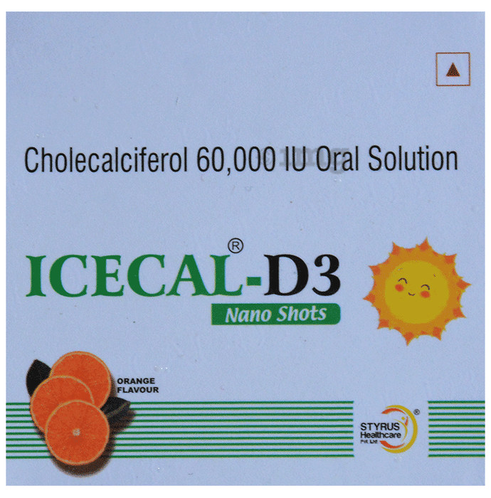 Icecal-D3 Nano Shots Orange