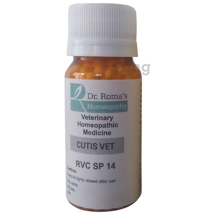 Dr. Romas Homeopathy RVC SP 14 Cutis Vet Globules