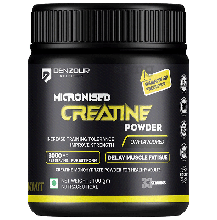 Denzour Nutrition Micronised Creatine Powder Unflavored