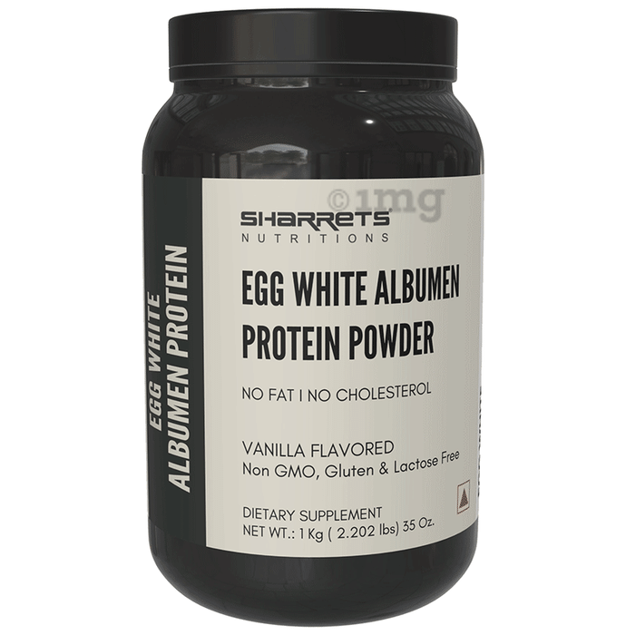Sharrets Egg White Albumen Protein Vanilla Powder
