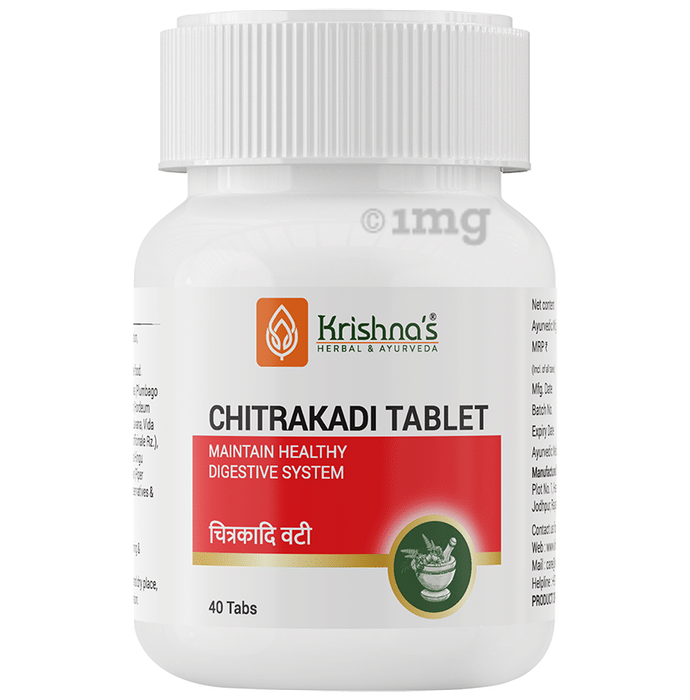 Krishna's Herbal & Ayurveda Chitrakadi Tablet