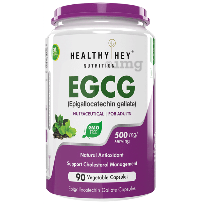 HealthyHey Nutrition EGCG (Epigallocatechin Gallate) Vegetable Capsule