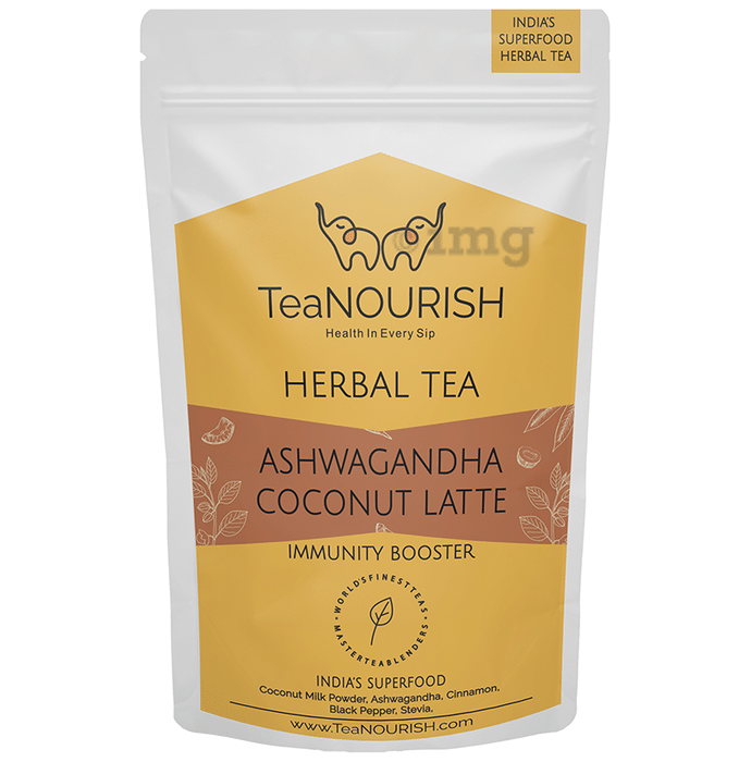 TeaNourish Herbal Tea Ashwagandha Coconut Latte