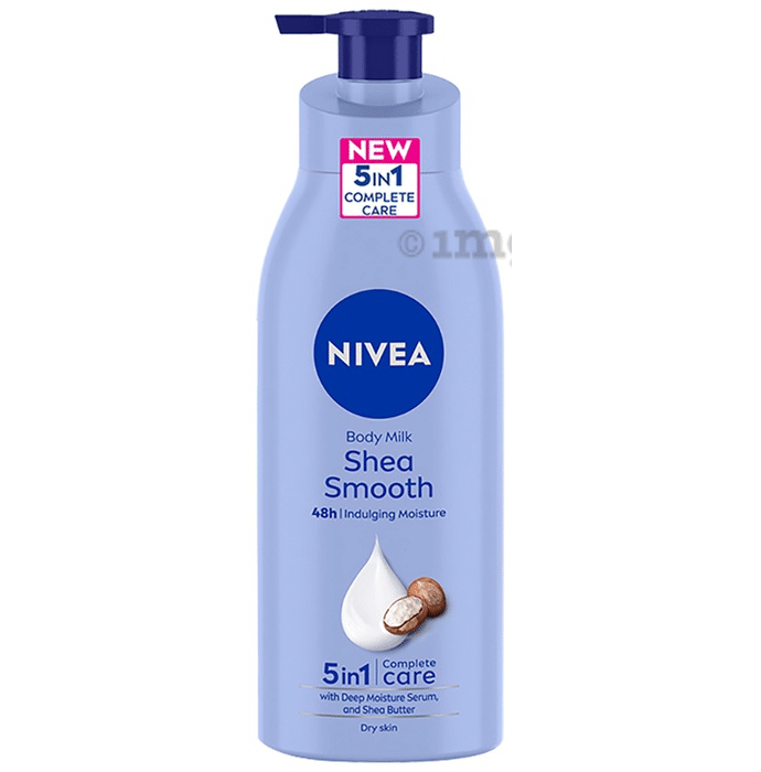 Nivea 5 in 1 Complete Care Nourishing Lotion | Smooth Milk Body Lotion with Shea Butter