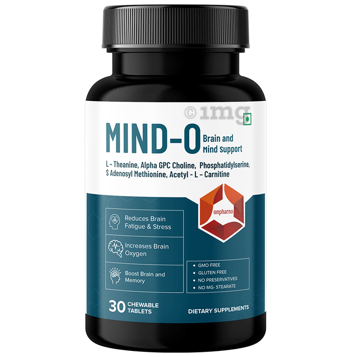 Onpharno Mind-O Brain & Mind Support Chewable Tablet
