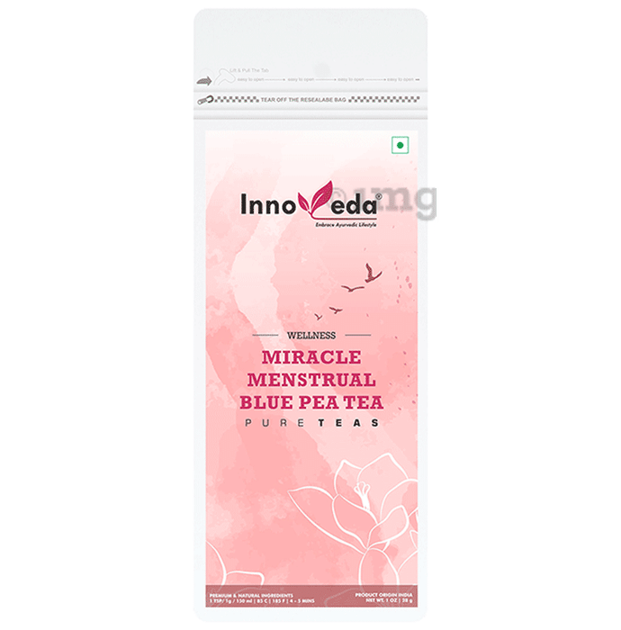 Innoveda Wellness Miracle Menstrual Blue Pea Pure Tea