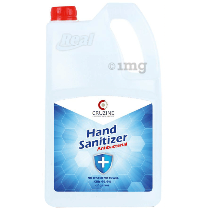 Cruzine Antibacterial Hand Sanitizer White Buy Canister of 5.0 Ltr