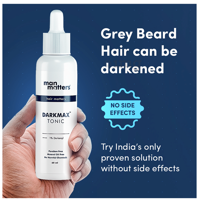 Man Matters Darkmax Hair Tonic For Premature Greying Buy Man Matters  Darkmax Hair Tonic For Premature Greying Online at Best Price in India   NykaaMan